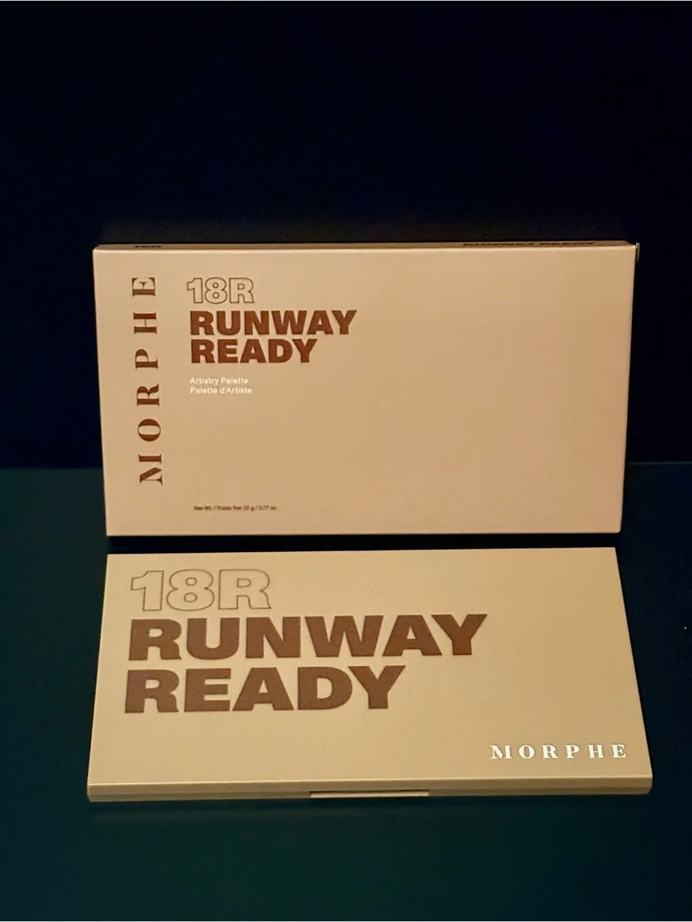 ✨ NIB Morphe 18R Runway Ready Artistry Palette | 18 Neutral Matte & Shimmer Shad